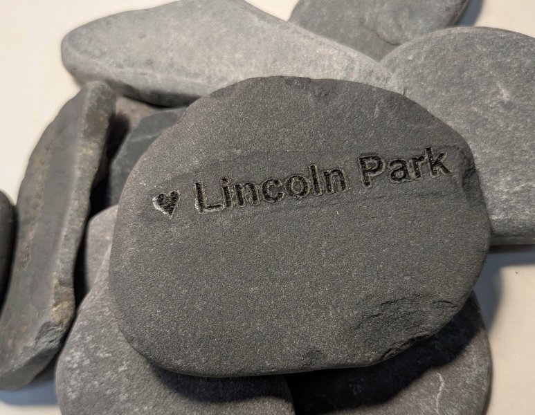 Laser Rock Engraving