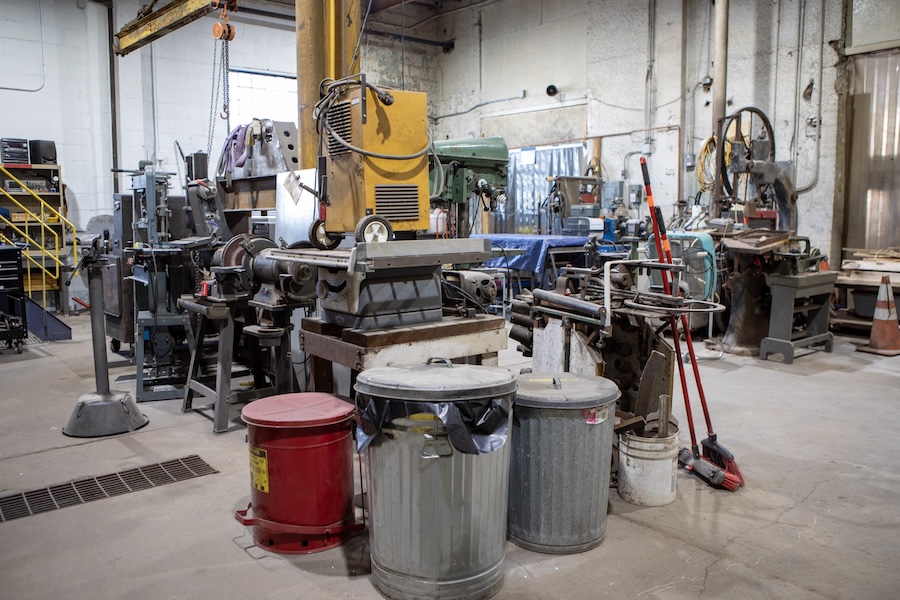 Metalshop equipment